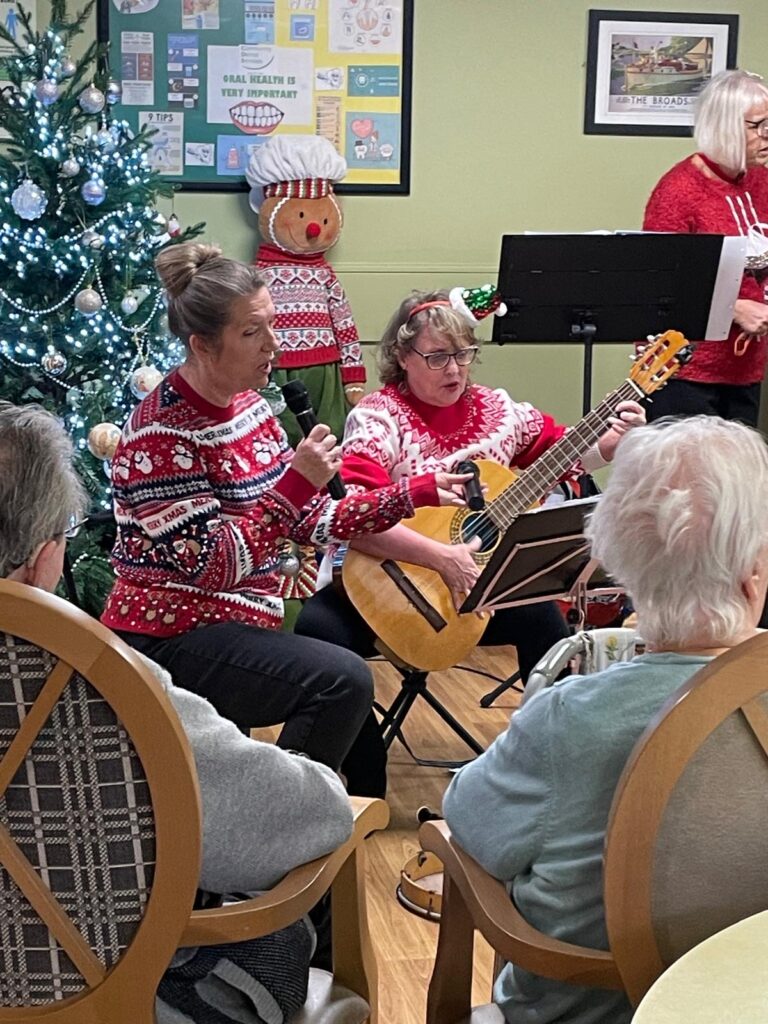 Getting us into the Christmas spirit